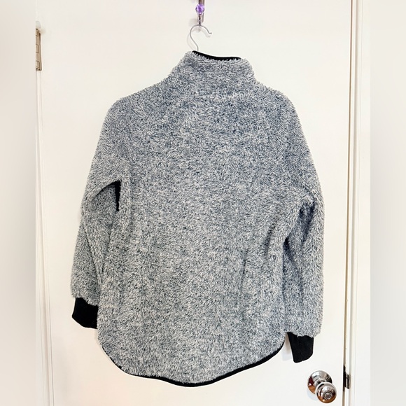 Sherpa Gray and Black Sweater - Picture 2 of 4